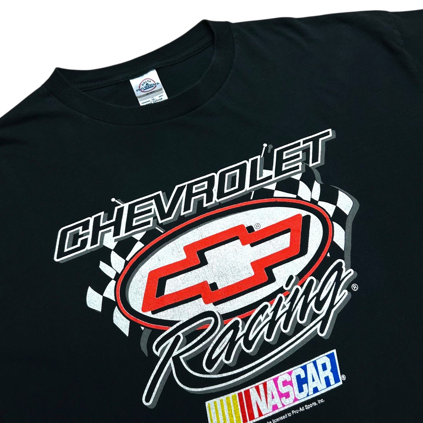 Early 2000s Chevrolet Racing Black Graphic T-Shirt - Size XL