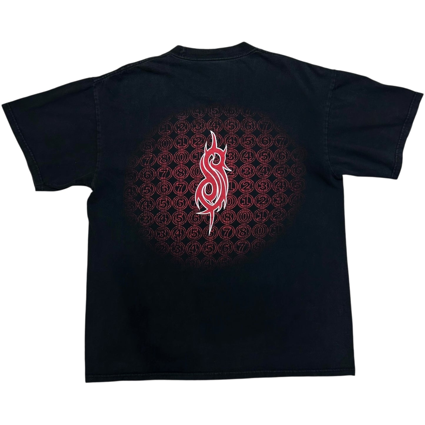 Early 2000s Slipknot Black Band Graphic T-Shirt - Size Large (Fits M/L)