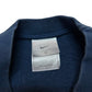 Vintage Y2K Nike Embroidered Center Logo Navy Blue Crewneck Sweatshirt - Size Large