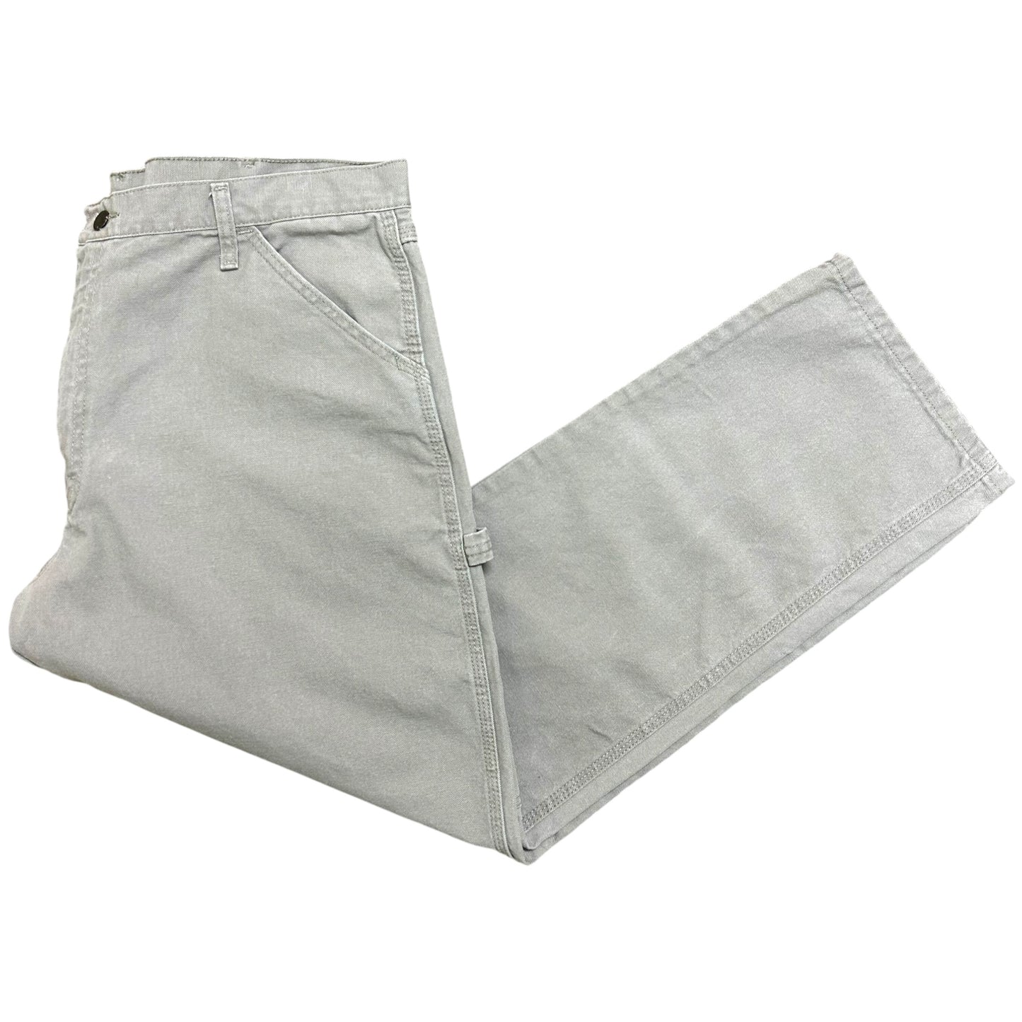 Late 2000s Wrangler Tan Canvas Carpenter Pants - Size 40” Waist