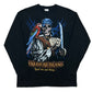 Vintage Y2K Treasure Island Casino “Read ‘Em And Weep” Black Long Sleeve Graphic T-Shirt - Size Large