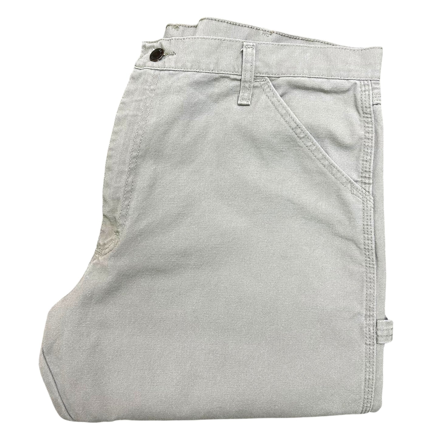 Late 2000s Wrangler Tan Canvas Carpenter Pants - Size 40” Waist