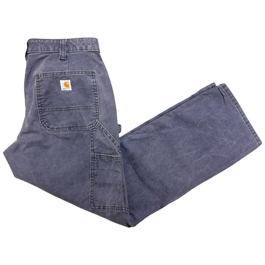 Modern Carhartt Grey Original Fit Carpenter Pants - Size 32” x 29”