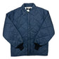 Vintage 1980s Walls Navy Blue Nylon Work Jacket - Size Medium