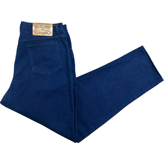 Vintage 1990s Blue Zone Dark Wash Relaxed Fit Jeans - Size 36” x 30”