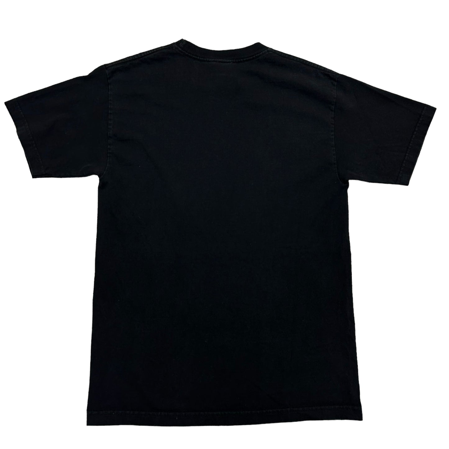 Y2K 2005 The Beatles Band Ticket Stub Black Graphic T-Shirt - Size Medium