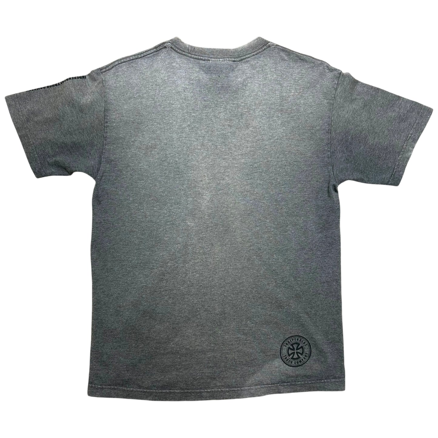 Early 2000s Independent Truck Company Grey Skate Graphic T-Shirt - Size Medium