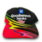 Vintage 1990s Dale Earnhardt x Peter Max Goodwrench Service Plus Black/Rainbow Snapback Hat