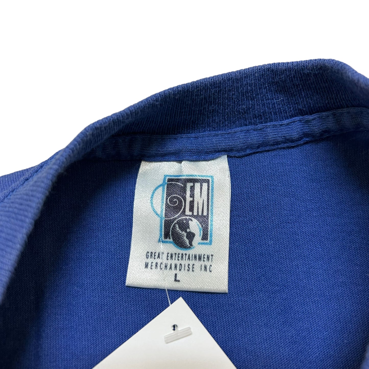 Vintage 1990s Star Trek Blue Long Sleeve Graphic T-Shirt - Size Large