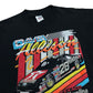 Vintage 1990s Davey Allison Texaco Havoline Racing Black Graphic T-Shirt - Size Medium