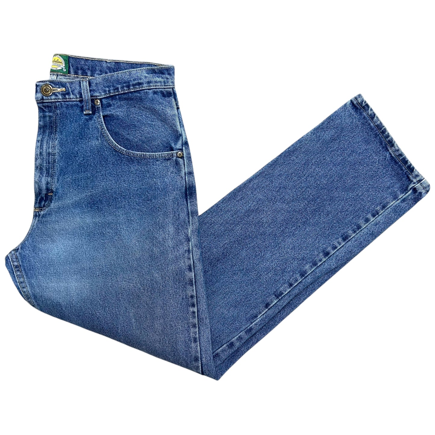 Early 2010s Cabela’s Outdoor Gear Regular Fit Light Wash Jeans - Size 34” x 32”