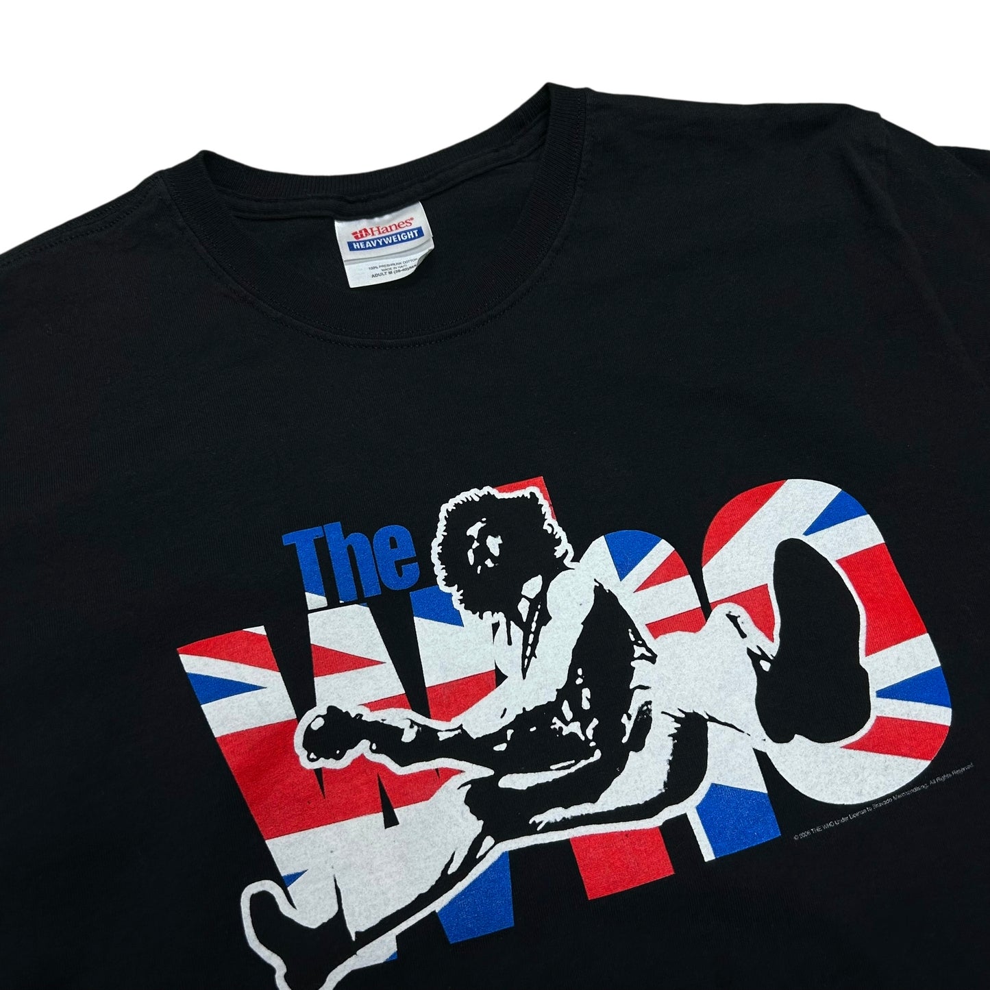 Mid-2000s The Who “Live In 2006 Tour” Black Graphic T-Shirt - Size Medium