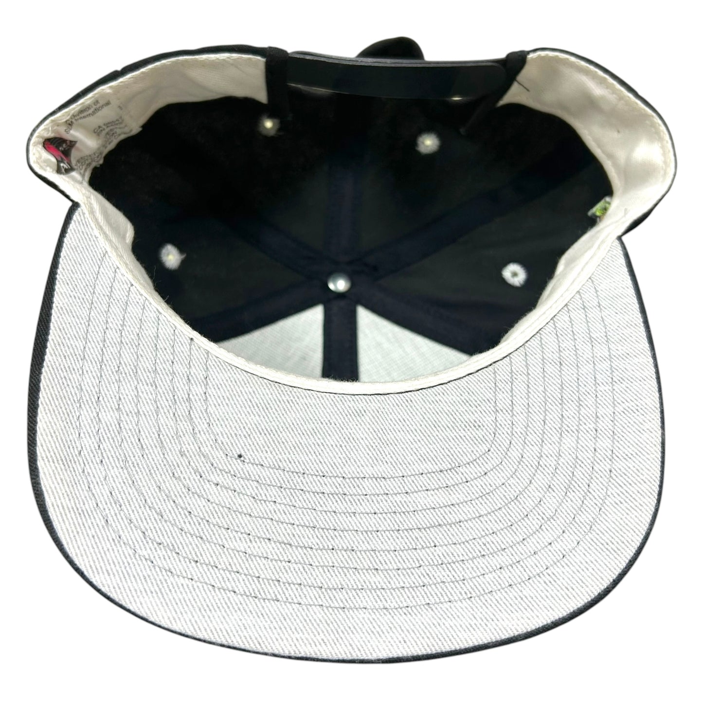 Vintage 1990s CCM New Jersey Rockin’ Rollers Black Snapback Hat - One Size