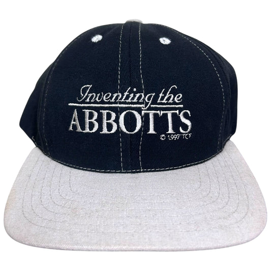 Vintage 1990s “Inventing The Abbotts” Movie Promo Black Snapback Hat - One Size