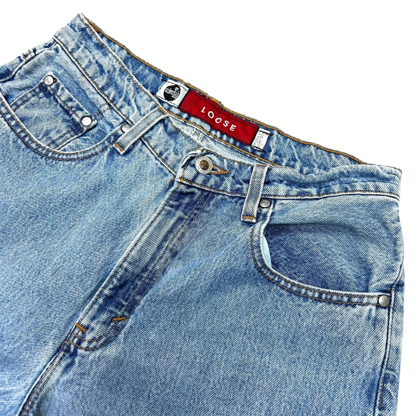 Vintage 1990s Silvertab Light-Wash Loose Fit - Size 30” x 30”