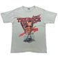 Vintage 1990s WWF The Rock Millennium Tan Graphic T-Shirt - Size XL
