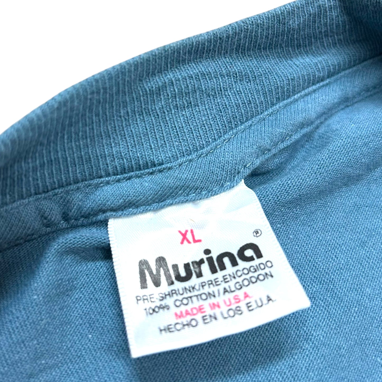 Vintage 1990s Hawaii Blue Dolphin/Nature Graphic T-Shirt - Size XL