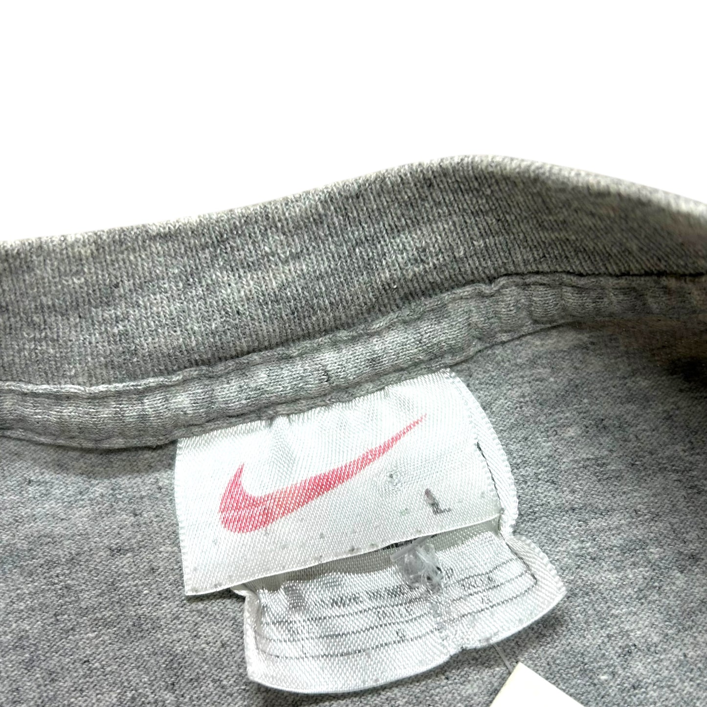 Early 2000s Nike Athletic Dept. Grey Graphic T-Shirt - Size Large