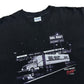 Vintage 1990s Wal-Mart Tractor Trailer Black Graphic T-Shirt - Size XL