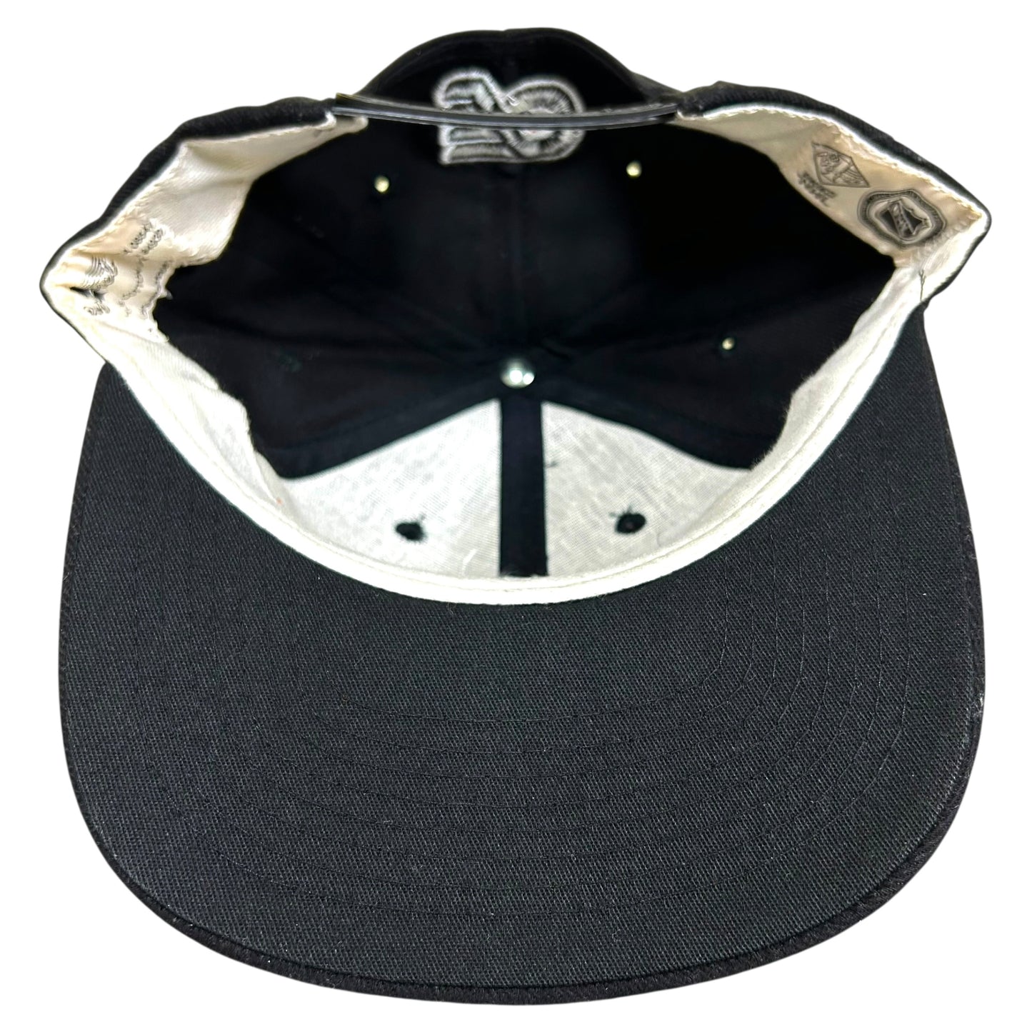 Vintage 1990s CCM Philadelphia Flyers Black Snapback Hat - One Size