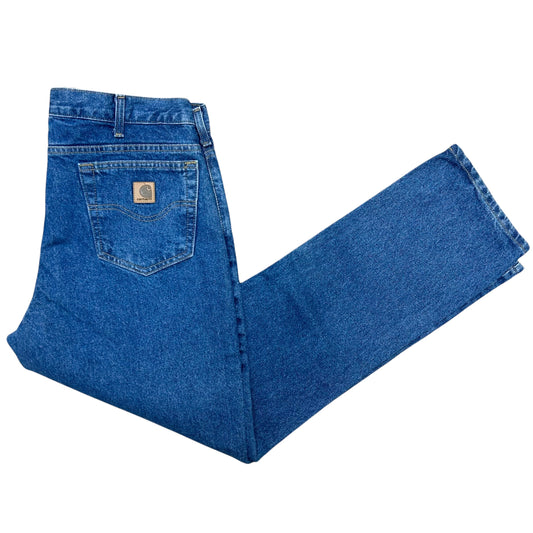 NWT Mid-2010s Carhartt Medium Wash Traditional Fit Jeans - Size 36” x 32”