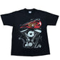 Vintage 1990s Brooks & Dunn “Asphalt Cowboys” Black Graphic T-Shirt - Size Large