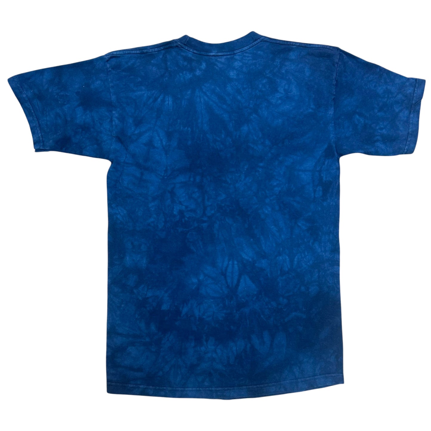 Early 2000s The Mountain Blue Tie-Dye Deer Graphic T-Shirt - Size Medium (Tall Fit)