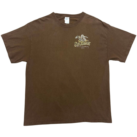 Early 2010s Sturgis Black Hills Rally 2012 Brown Graphic T-Shirt - Size XL