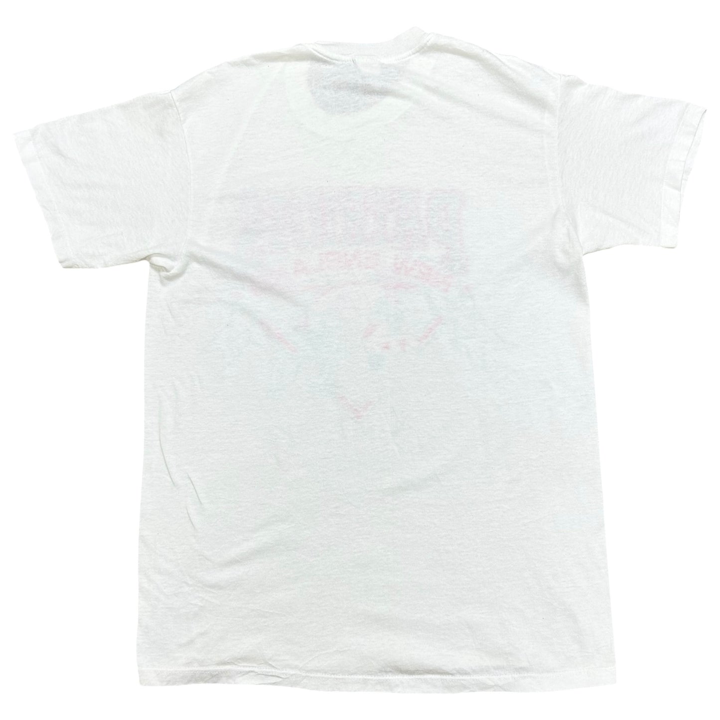 Vintage 1980s New England Patriots “Patriot Pat” White Graphic T-Shirt - Size Large (Fits Medium)