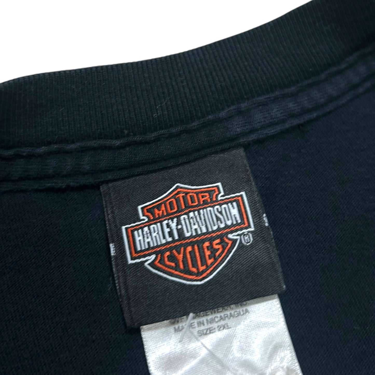 Late 2000s Tucson, AZ Harley Davidson Black Graphic T-Shirt - Size XXL