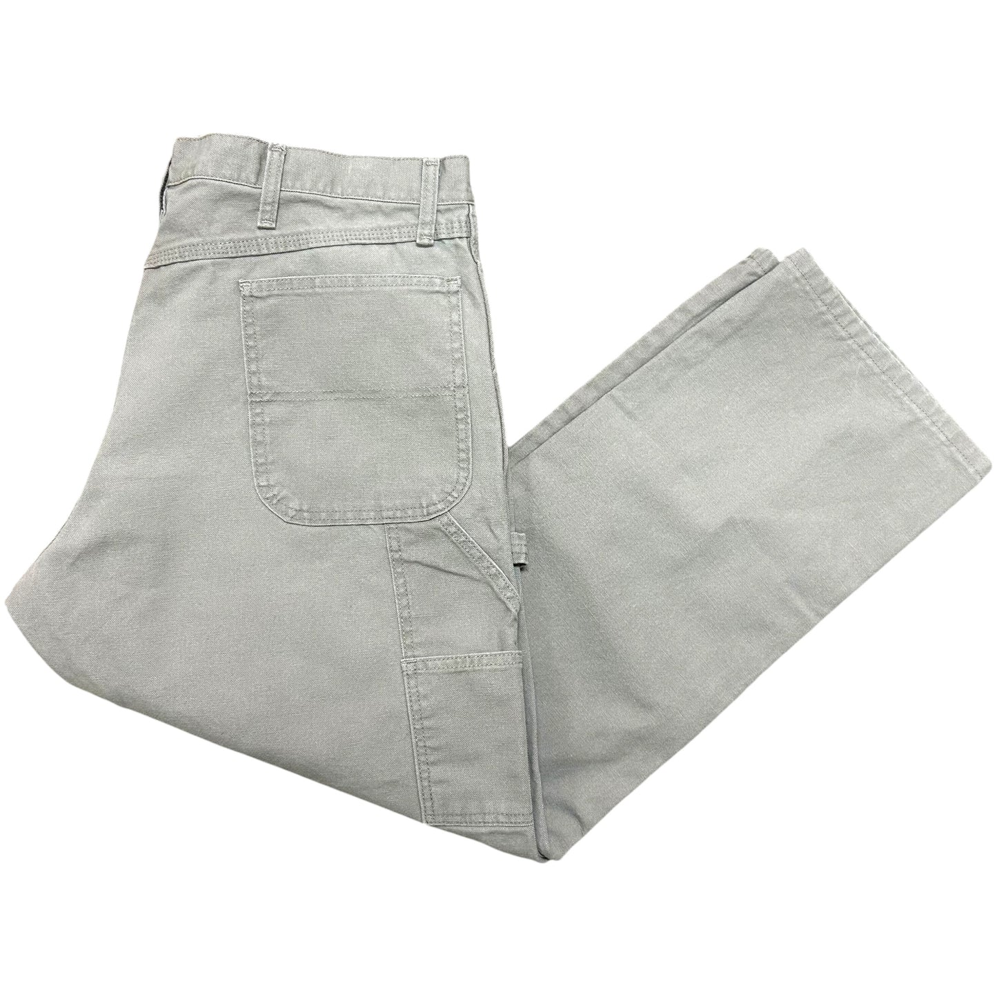 Late 2000s Wrangler Tan Canvas Carpenter Pants - Size 40” Waist