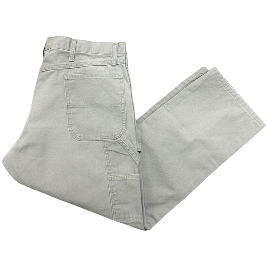 Late 2000s Wrangler Tan Canvas Carpenter Pants - Size 40” Waist