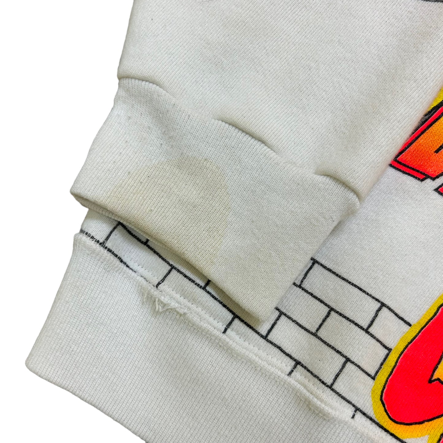 Vintage 1990s Ernie Irvan “Over The Wall Gang” All Over Print Crewneck Sweatshirt - Size Medium (Fits Large)