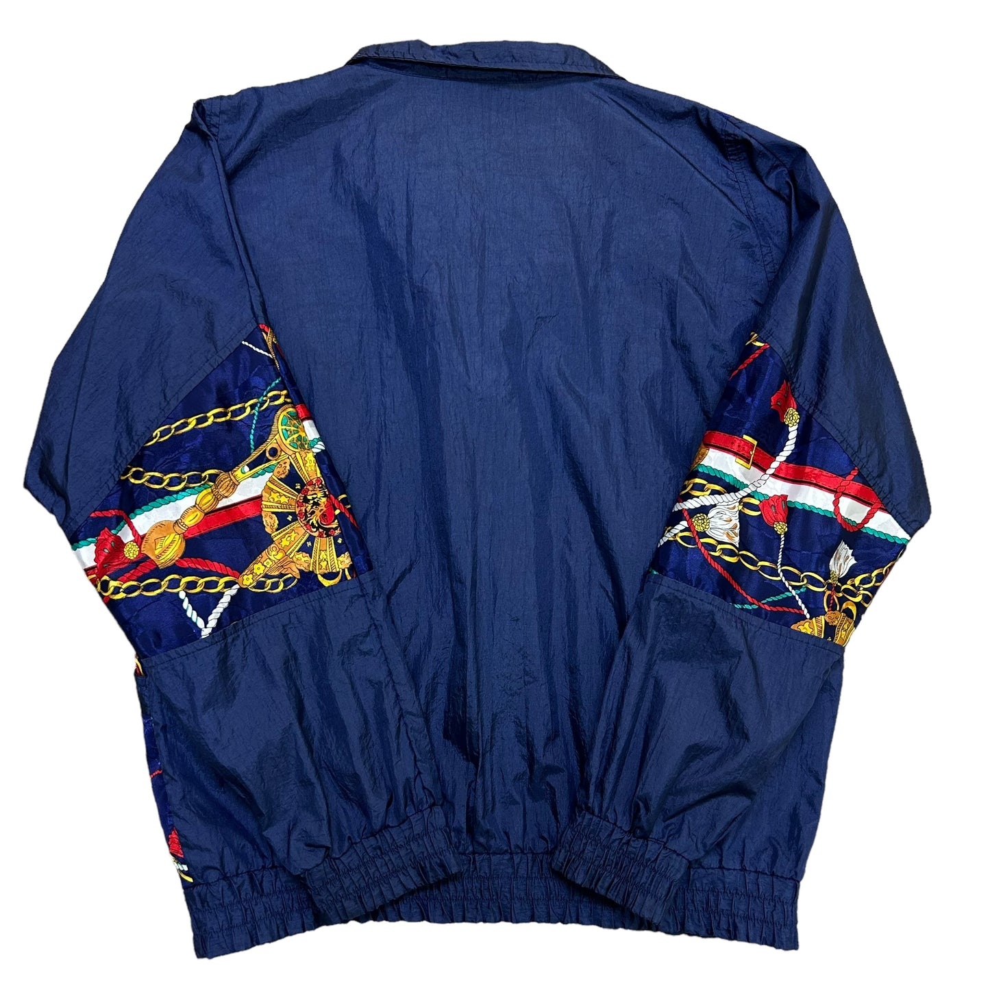 Vintage 1990s Westside Connection Navy Blue Windbreaker Jacket - Size Medium