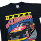 Vintage 1990s Davey Allison Texaco Havoline Racing Black Graphic T-Shirt - Size Medium