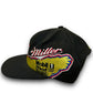 Vintage 1990s Rusty Wallace #2 Miller Lite Racing Black Snapback Hat