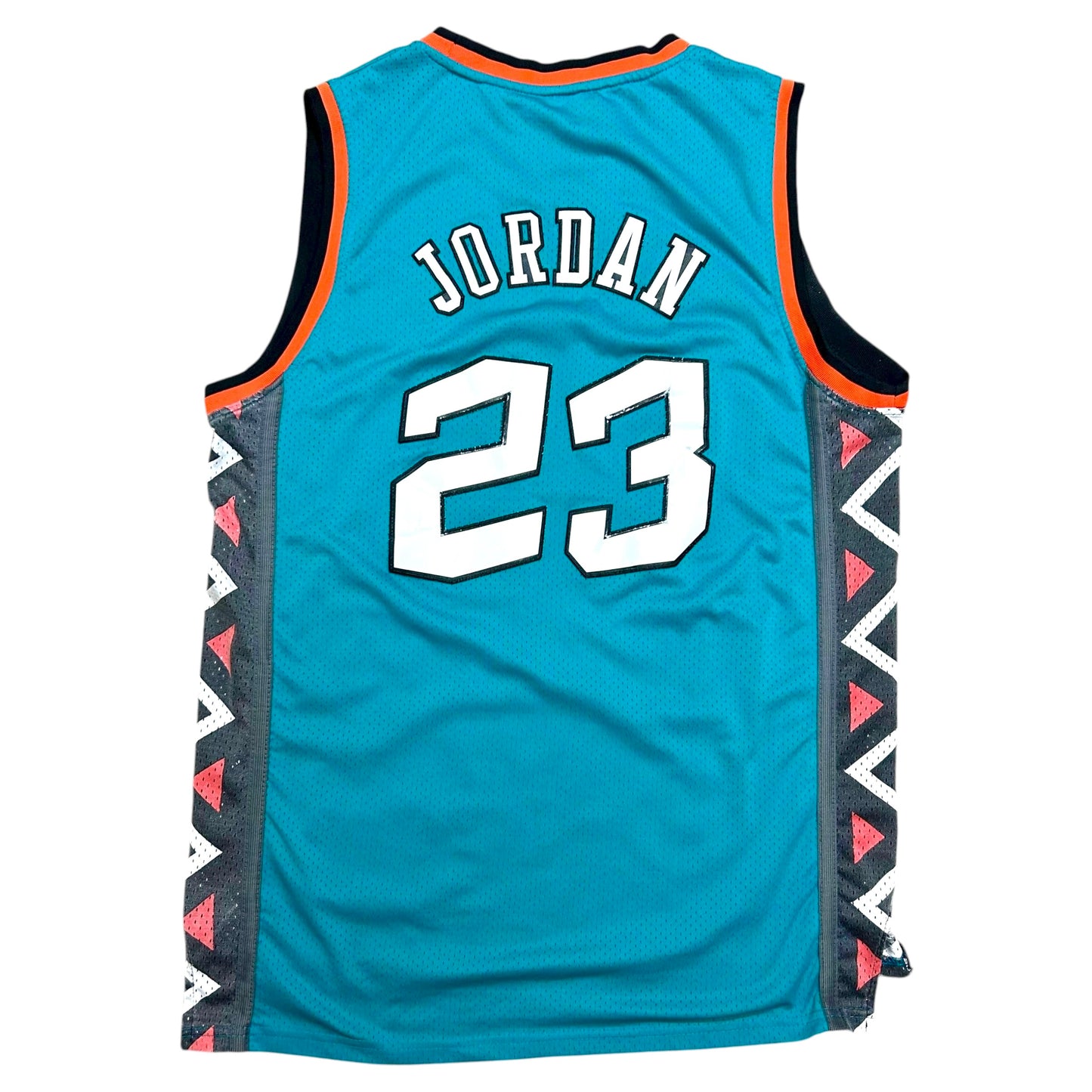 Modern Mitchell & Ness Michael Jordan 1996 NBA All Star “Chili Pepper” Teal Basketball Jersey - Size Large