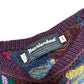 Vintage 1980s “Marienbad” Geometric Design Multicolor Knit Sweater - Size Medium (Boxy Fit)