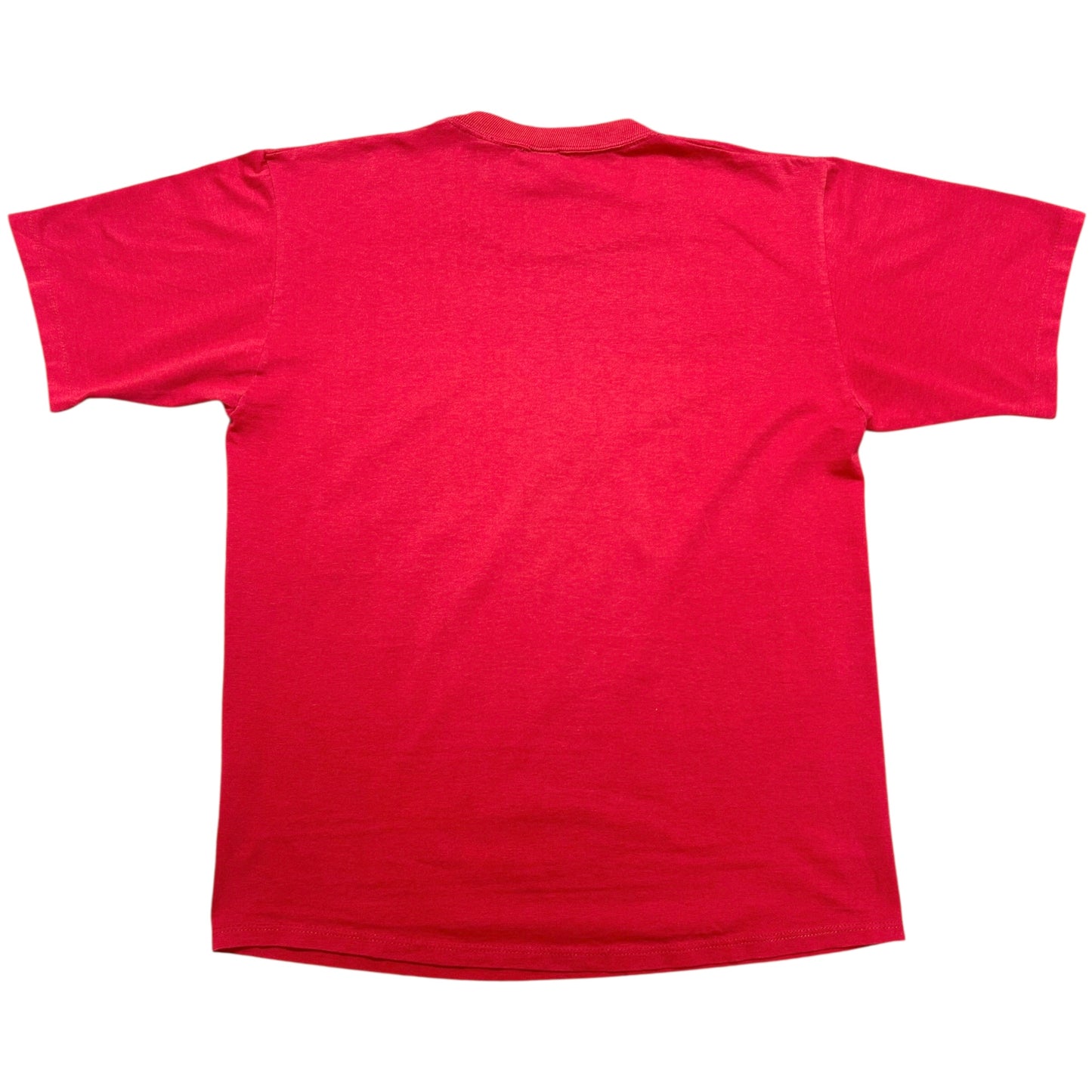 Vintage 1980s Manchester, VT Music Festival Red Graphic T-Shirt - Size XL (Fits M/L)