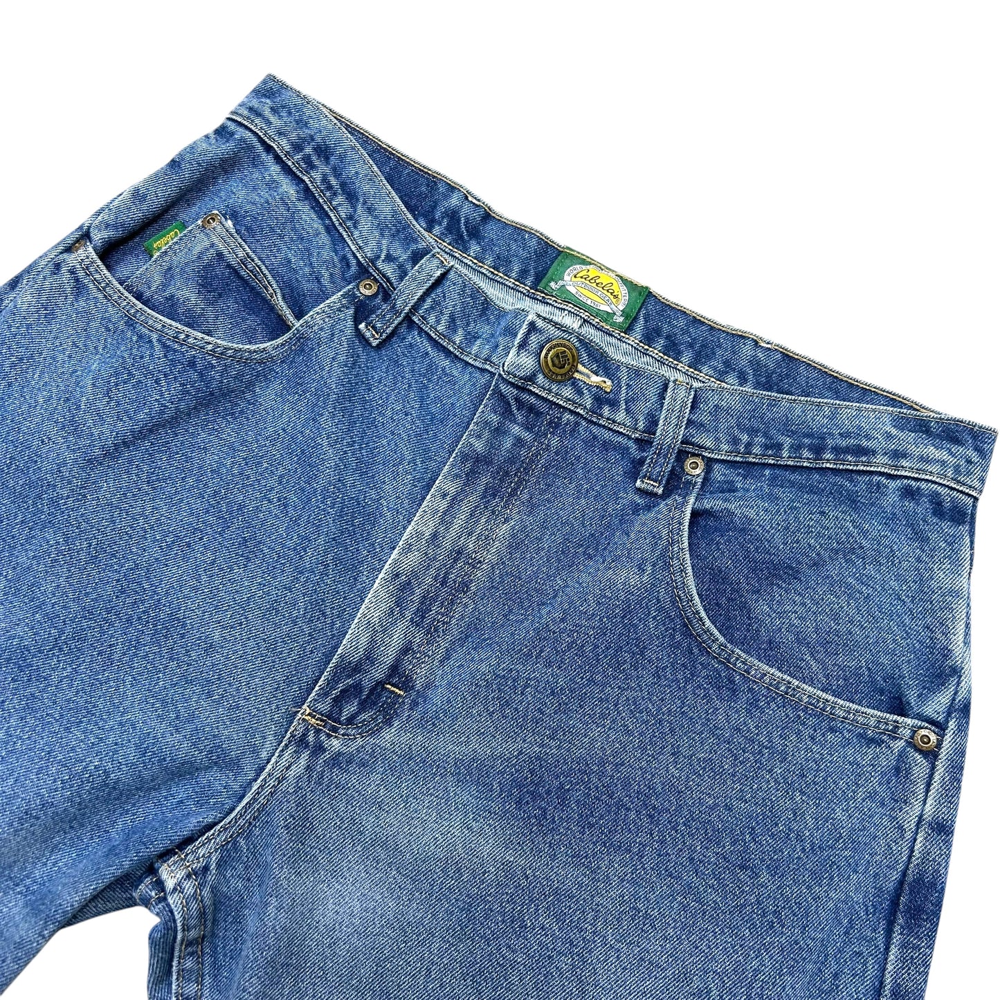 Early 2010s Cabela’s Outdoor Gear Regular Fit Light Wash Jeans - Size 34” x 32”