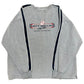 Y2K Chase Authentics Rusty Wallace Miller Lite Racing Grey Crewneck Sweatshirt - Size Large (Fits XL)