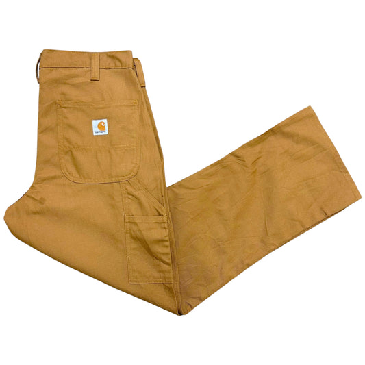 Modern Carhartt Tan Regular Fit Canvas Work Pants - Size 32” x 30”