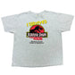 Vintage 1990s I Survived Jurassic Park The Ride Grey Graphic T-Shirt - Size XL (Boxy Fit)