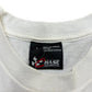 Vintage Y2K Rusty Wallace Miller Lite Racing White Graphic T-Shirt - Size Large (Fits XL)