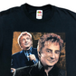 Y2K Barry Manilow Music And Passion Bootleg Style T-Shirt - Size Medium