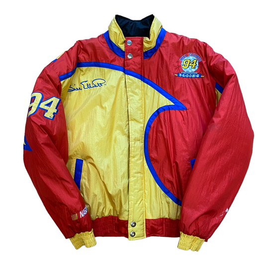 Vintage 80s Bill Elliott NASCAR Puffer Jacket - Size Medium